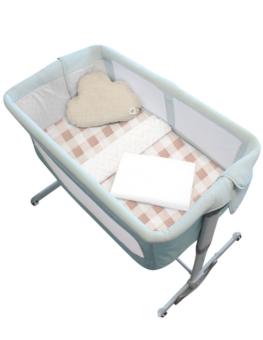 Juego de Blancos para Colecho (70x100) - 4 piezas - Gingham