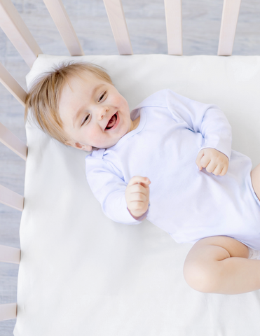 Juego de Sábanas de 3 piezas para Cama Cuna Blanco