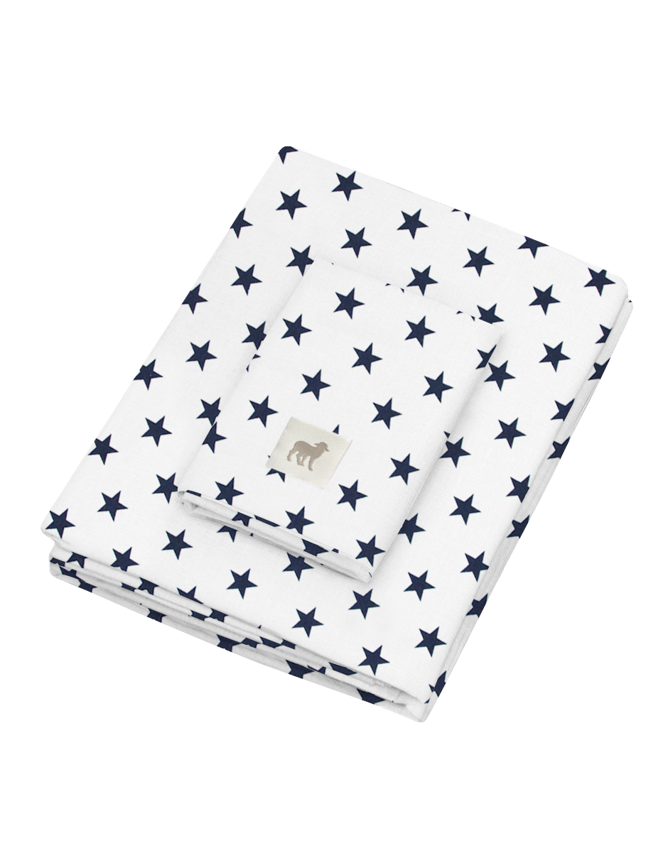 Juego de Sábanas para Cuna Estrellas - 3 piezas