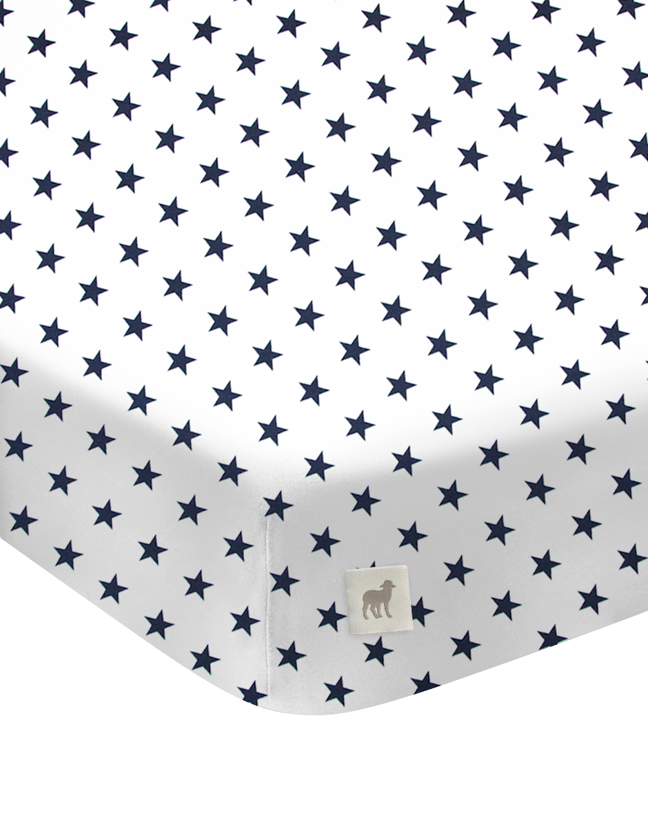 Juego de Sábanas para Mini Colecho (50x90) - Estrellas