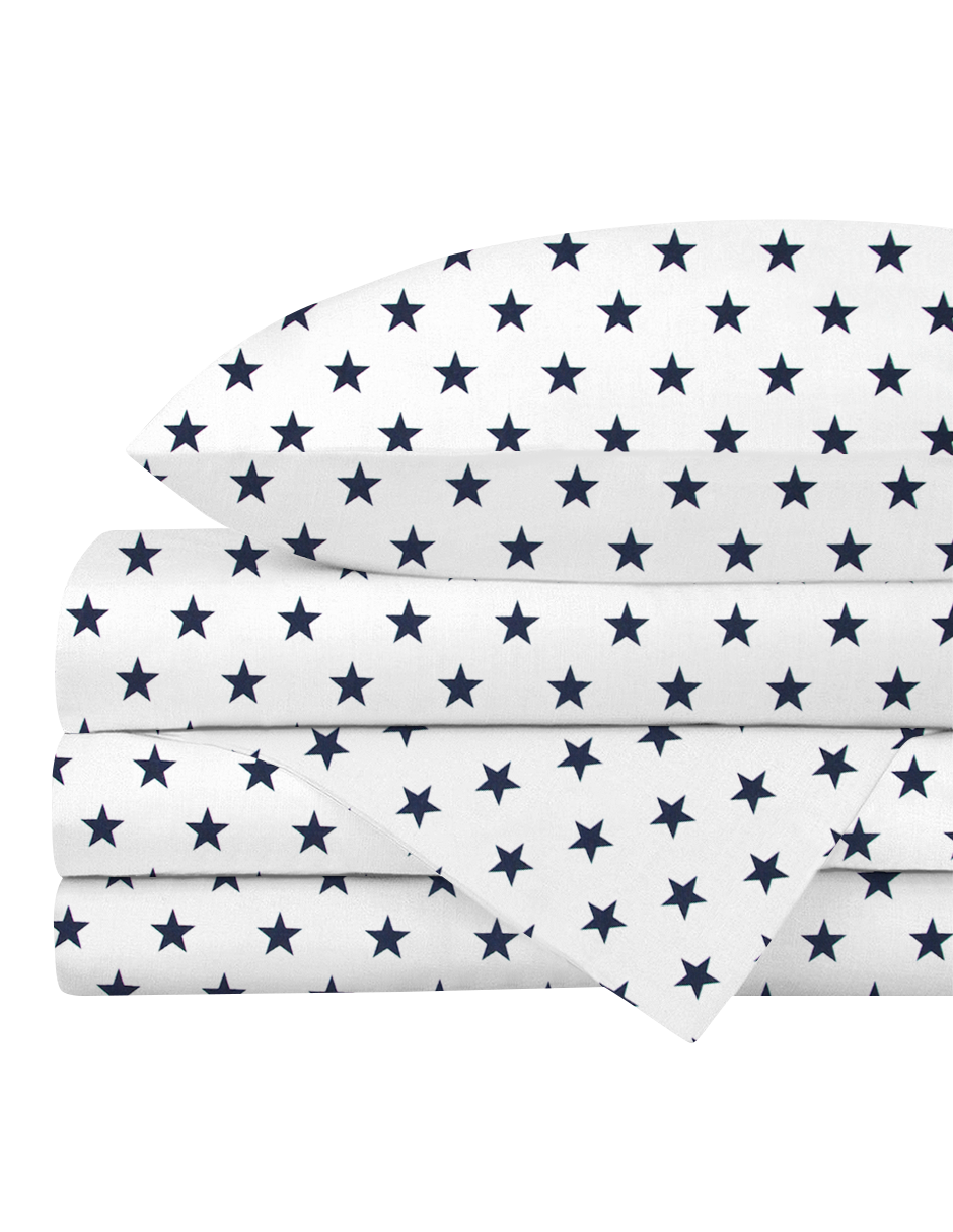 Juego de Sábanas para Mini Colecho (50x90) - Estrellas