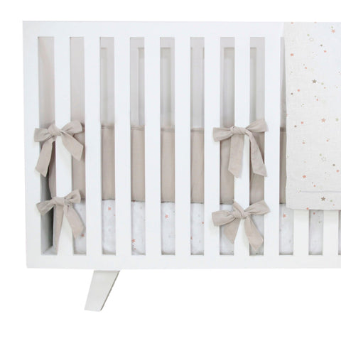 Protector para Cuna Beige