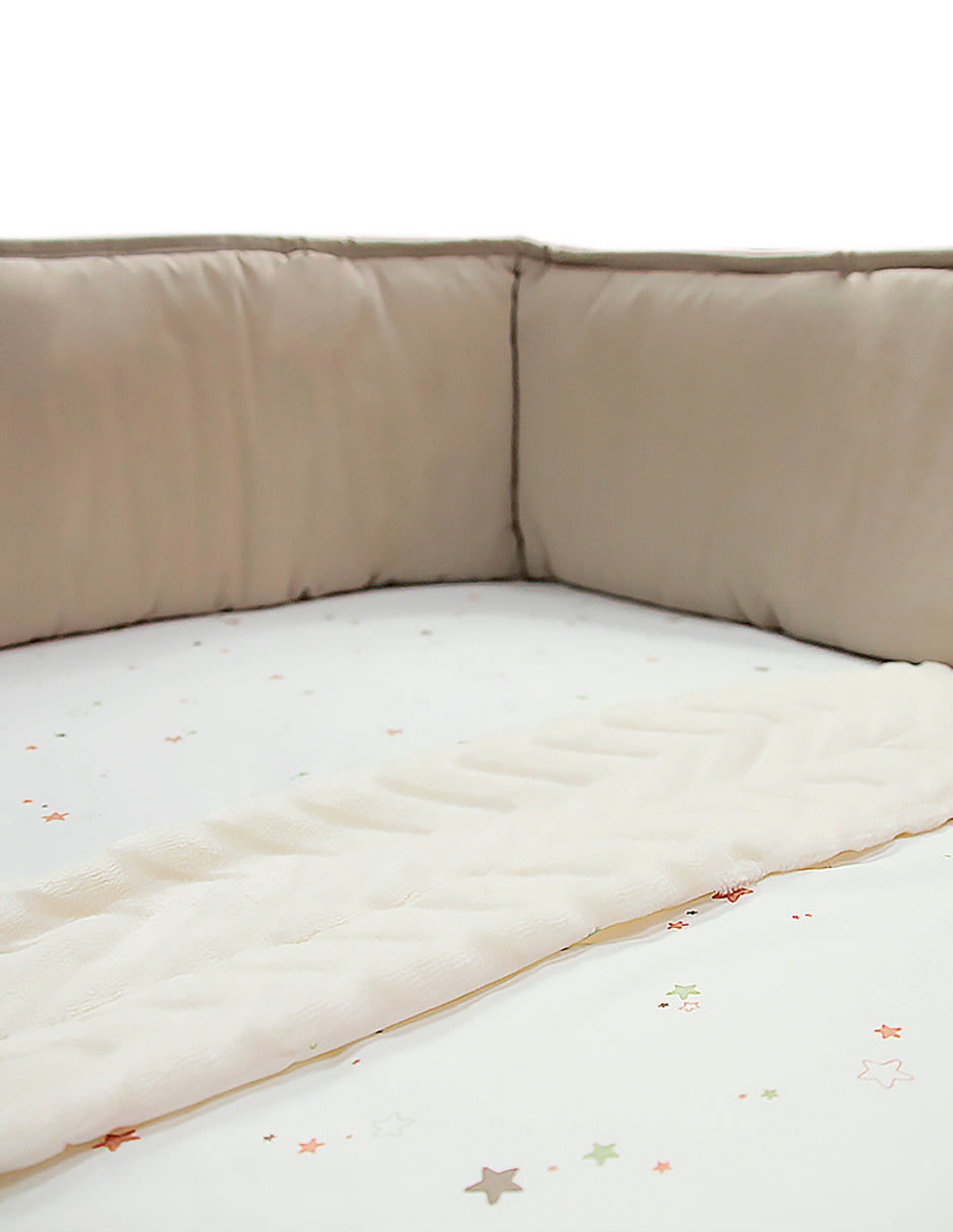 Protector para Cuna Beige