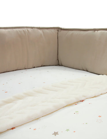 Protector para Cuna Beige