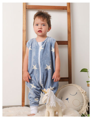 Saquito para Dormir para bebés con abertura para pies - Estrellas