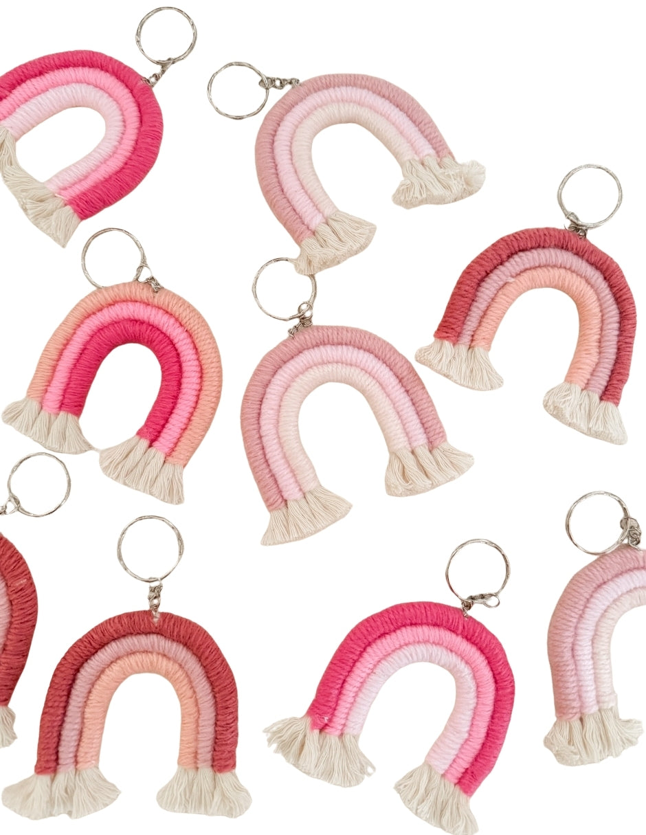 Recuerdos para Hospital - Set de 10 Llaveros - Rosas