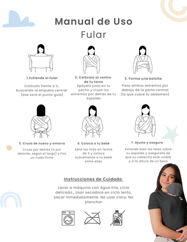 Fular Portabebe Cubre Fular Fular Elastico Para Bebé Negro – Nap