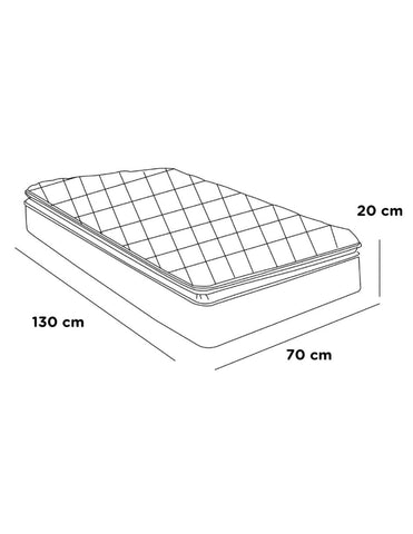 Juego de Sábanas de 3 Piezas para Colecho/Corral (74x110) - Blanco