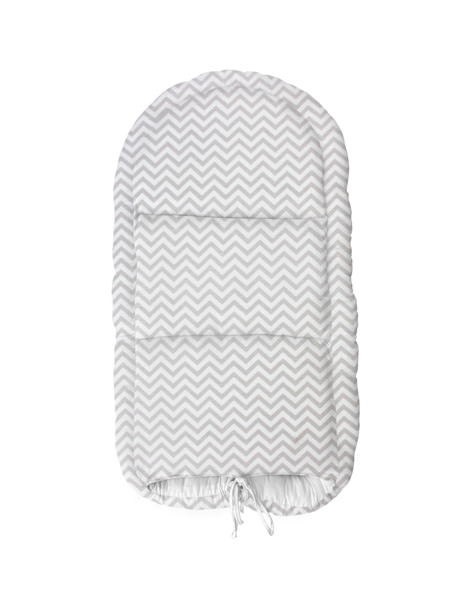 Nido Colecho para Bebé Portátil - Chevron Gris