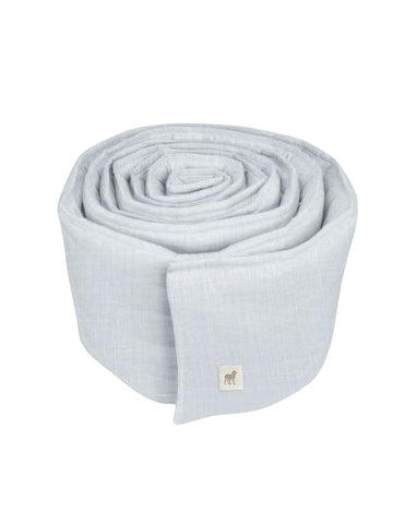 Protector para Cuna Gris Percal