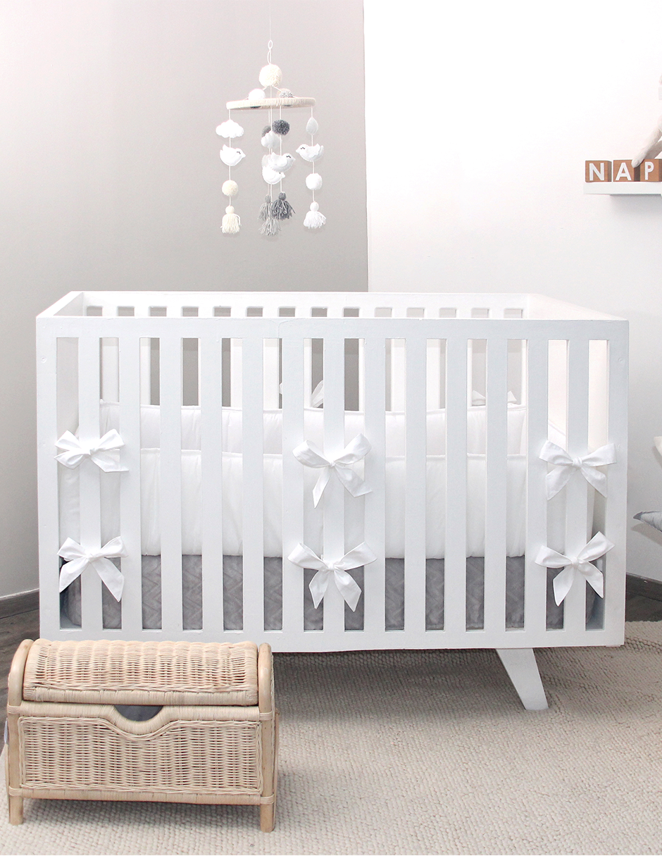 Protector para Cuna Blanco