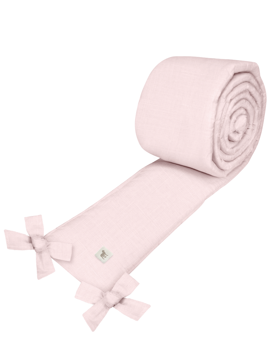 Protector para Cuna Rosa