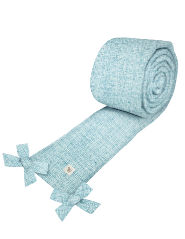 Protector para Cama Cuna Azul Mar