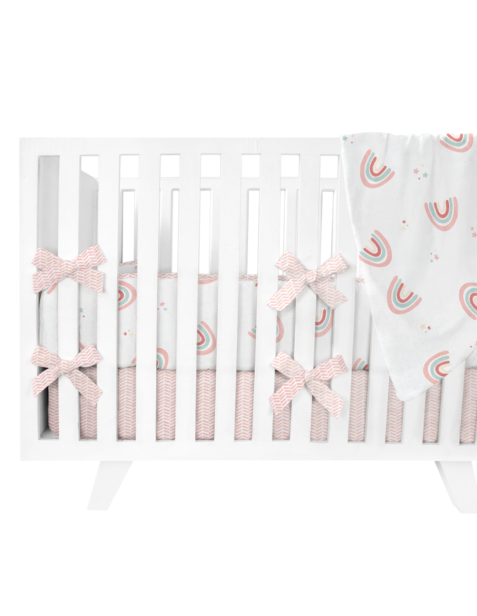 Protector para Cuna Arcoiris Love