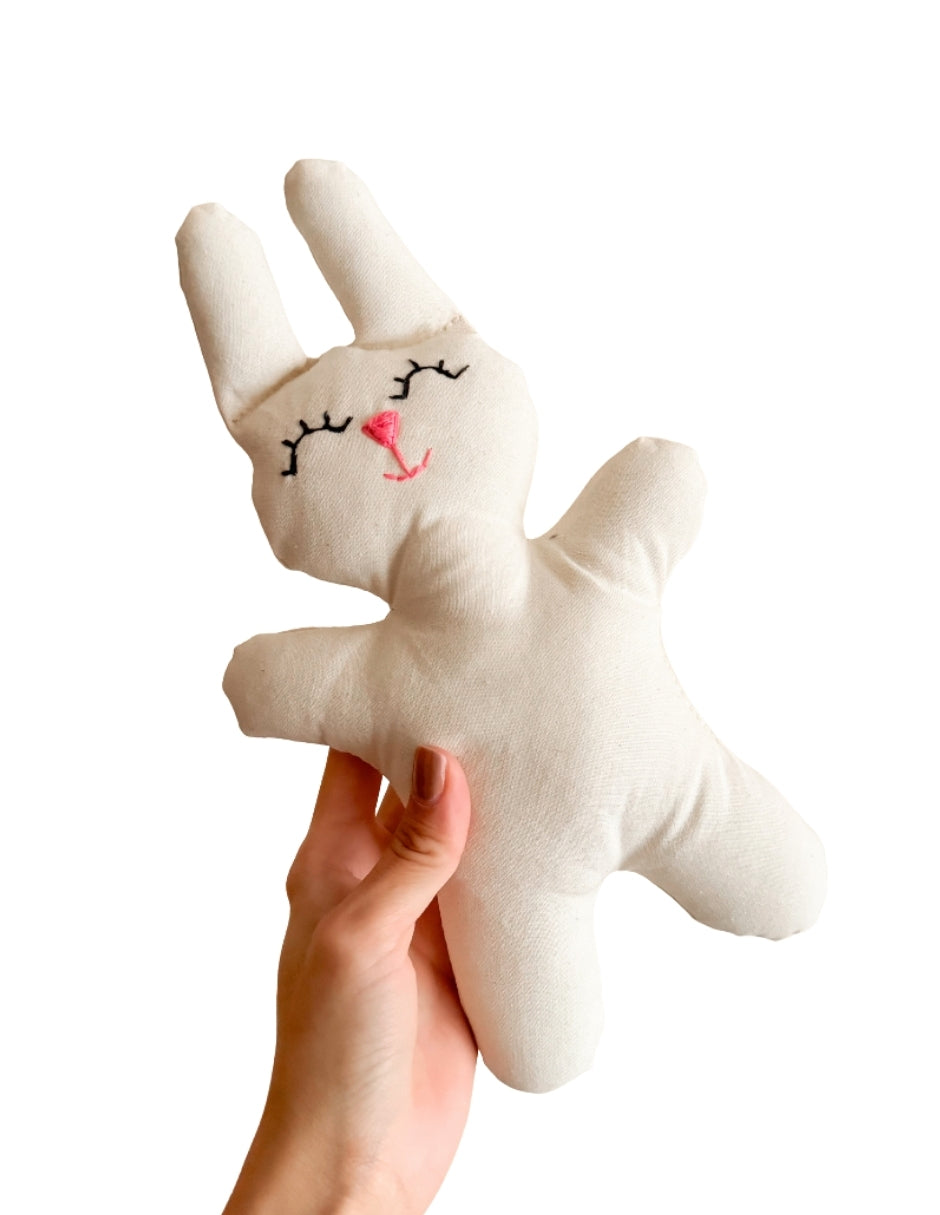Muñeco de Tela Mini - Conejo
