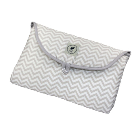 Paquete "Todo para salir de paseo con tu Bebé" - Unisex - Chevron gris