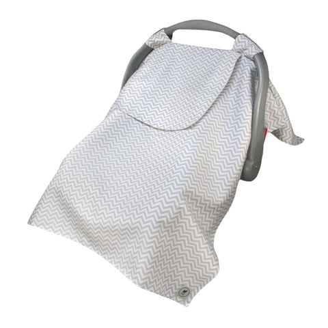 Paquete "Todo para salir de paseo con tu Bebé" - Unisex - Chevron gris