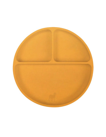 Plato de Silicón Adherible con Divisiones y Succión - Mango