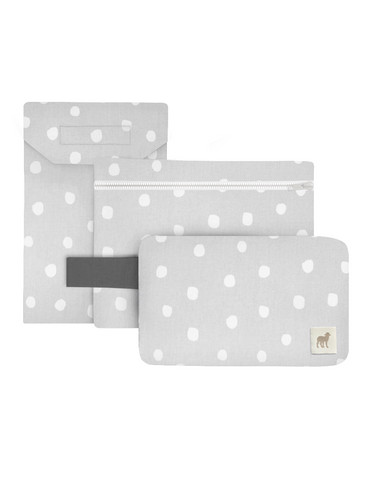 Set de 3 Estuches Organizadores - Lunares