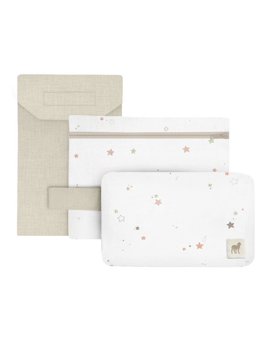 Set de 3 Estuches Organizadores - Unisex (Estrellitas Terra)