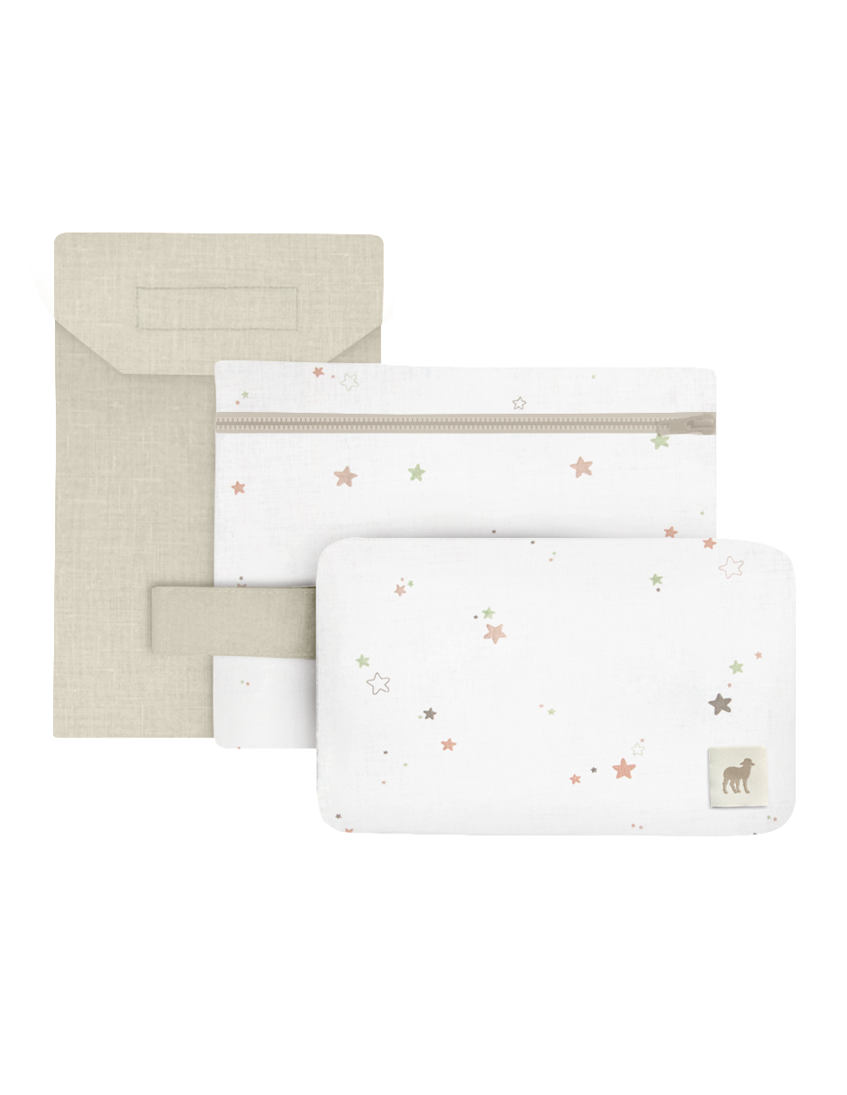 Set de 3 Estuches Organizadores - Unisex (Estrellitas Terra)