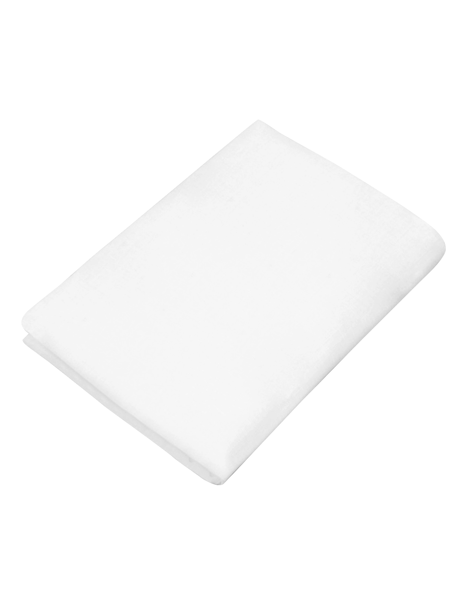 Sábana de Cajón para Cama Cuna - Blanco