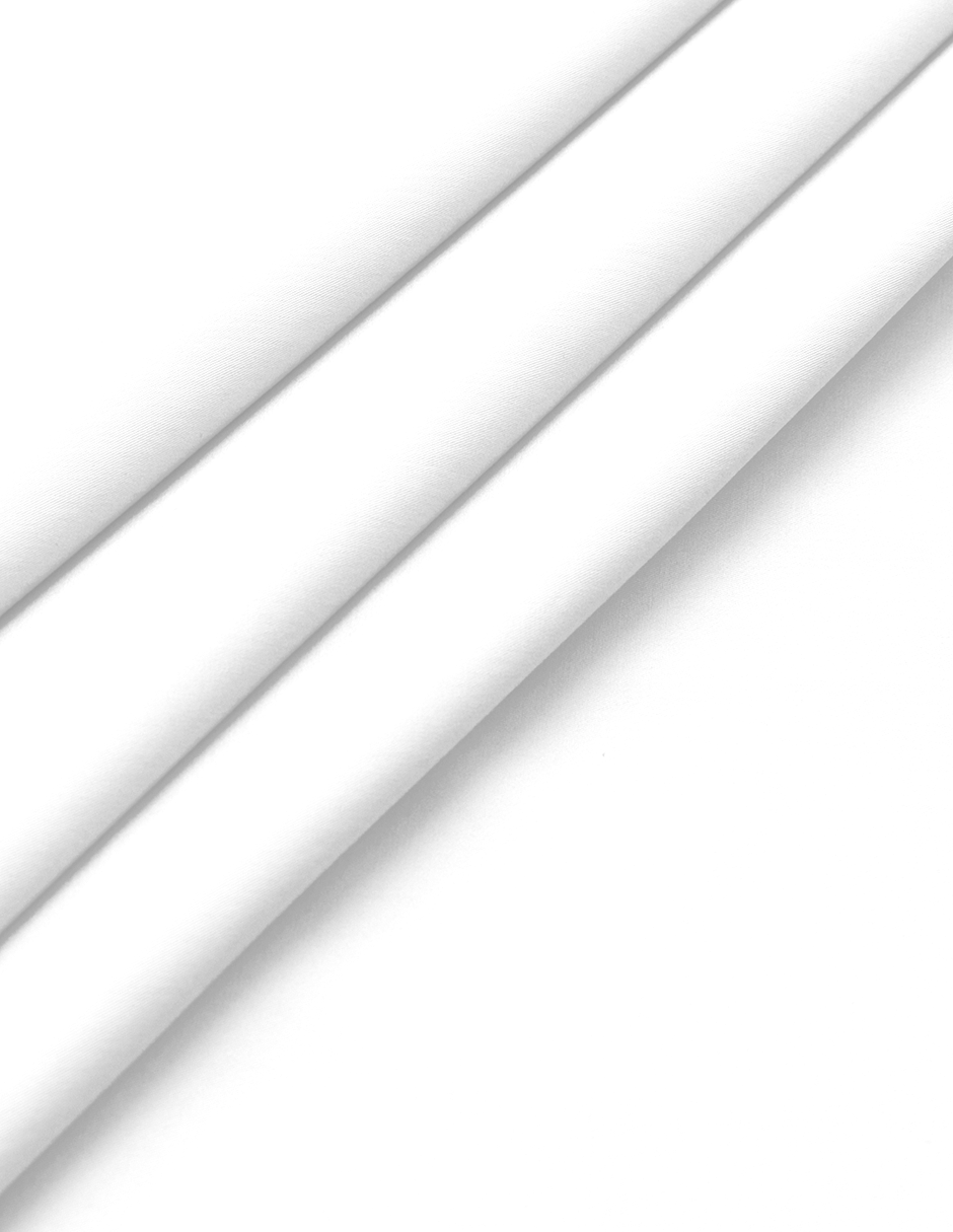 Set de 2 Sábanas de Cajón para Cuna 120x60, 100% Algodón - Blancas