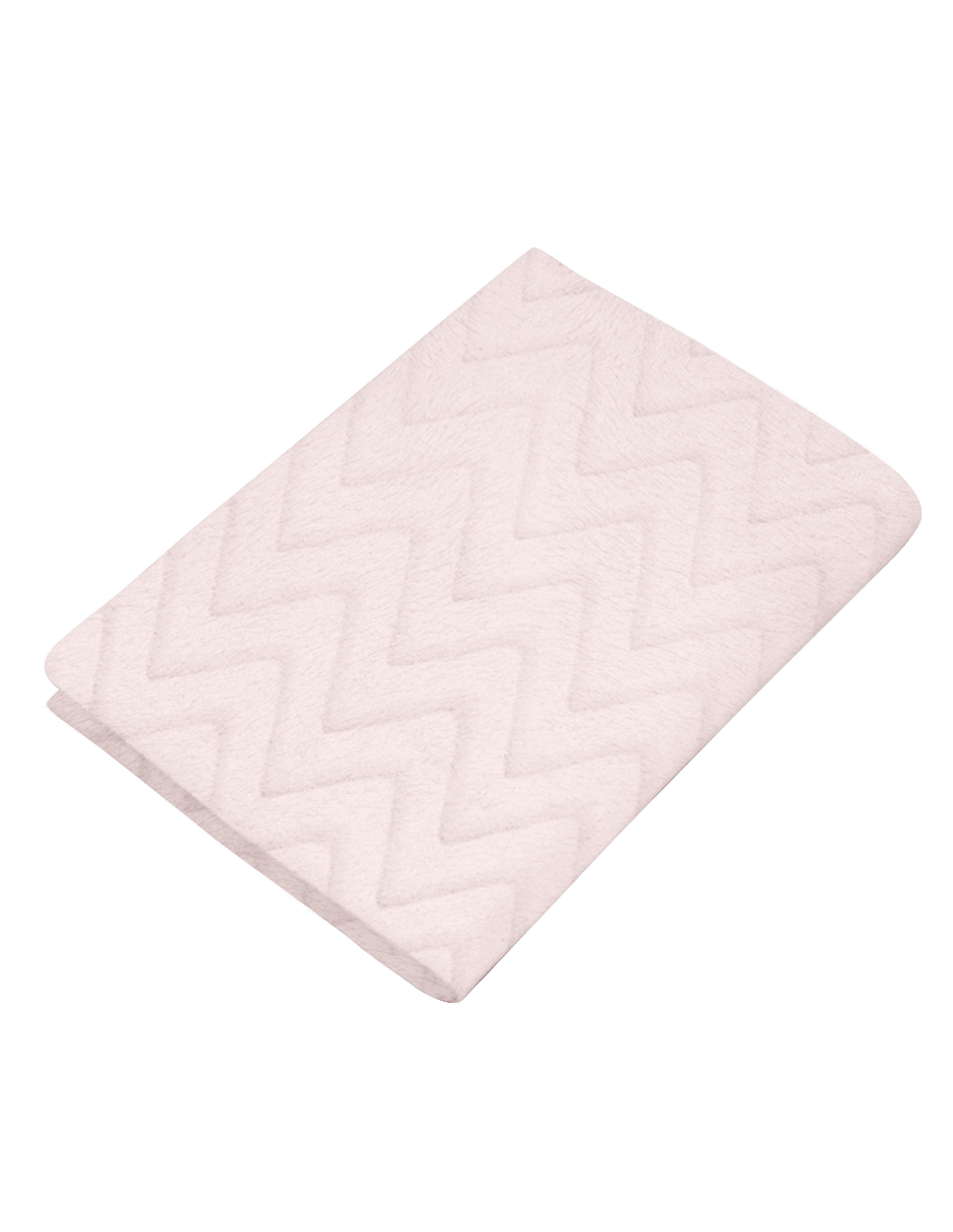 Sábana de Cajón Súper Suave - Zig Zag Rosa