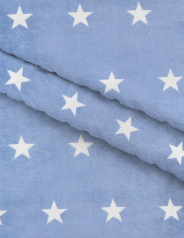 Sábana Calientita de Cajón para Cuna Súper Suave - Estrellas