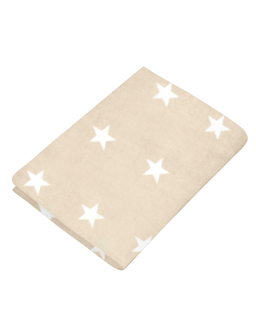 Sábana de Cajón para Cuna Súper Suave - Estrellas Beige