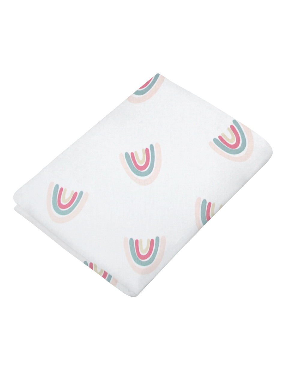 Sábana de Cajón para Cuna - Arcoiris