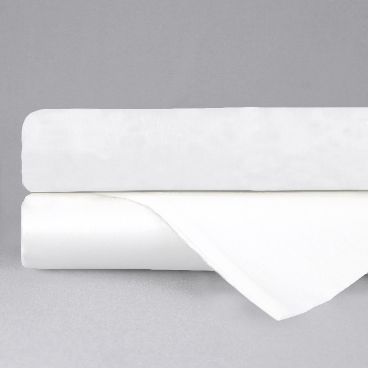 Set de 2 Sábanas de Cajón para Cuna Blancas