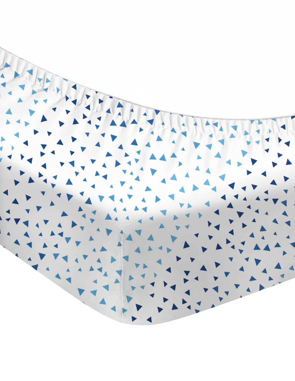 Set de 2 Sábanas de Cajón para Mini Colecho (50x90) - Flechas