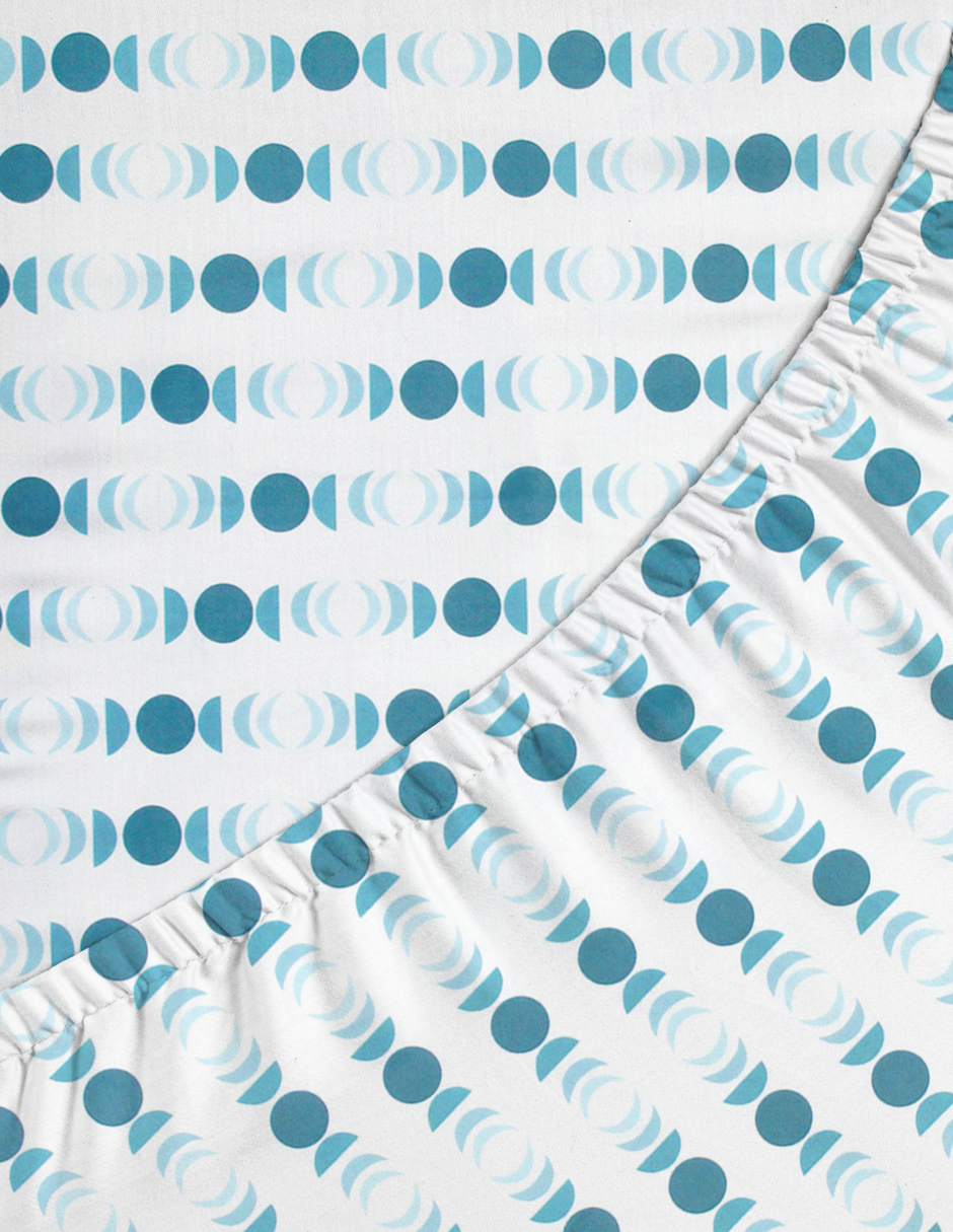 Set de 2 Sábanas de Cajón para Mini Colecho (50x90) - Estrellas