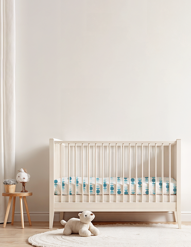 Set de 2 Sábanas de Cajón para Mini Colecho (50x90) - Estrellas