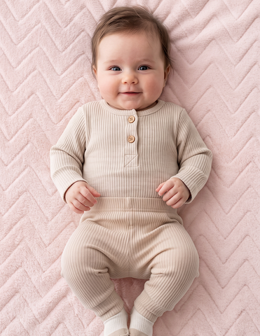 Set de 2 Sábanas de Cajón para Cuna 120x60, Algodón y Afelpada - Zig Zag Rosa