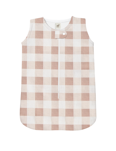 Saquito para Dormir para bebés con abertura para pies - Gingham