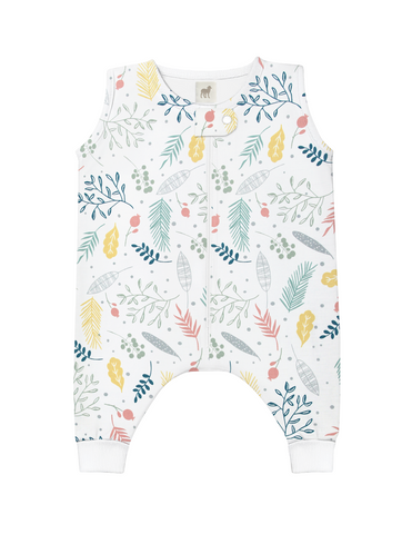 Saquito para Dormir para bebés con abertura para pies - Flores