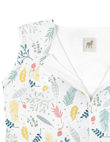 Saquito para Dormir para bebés con abertura para pies - Flores