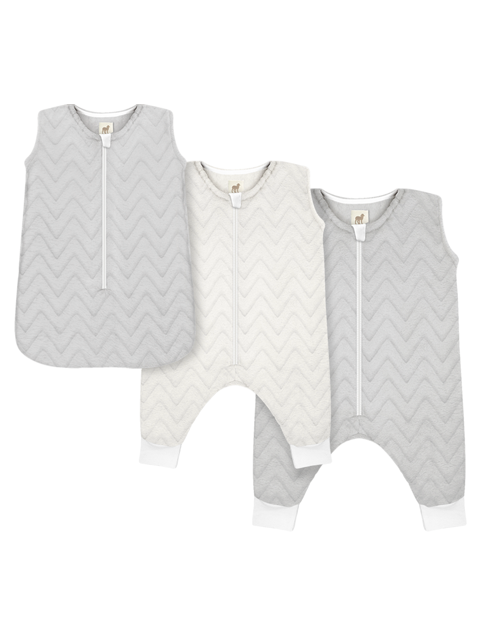 Saquitos para Dormir para Bebé 0 a 24 meses - set de 3