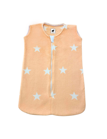 Saquito para Dormir para Bebés (0 - 6 meses) - Estrellas Peach