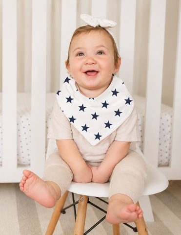 Set de Baberos y Paños para Eructos para Bebé: 9 Piezas Suaves y Absorbentes- Niño
