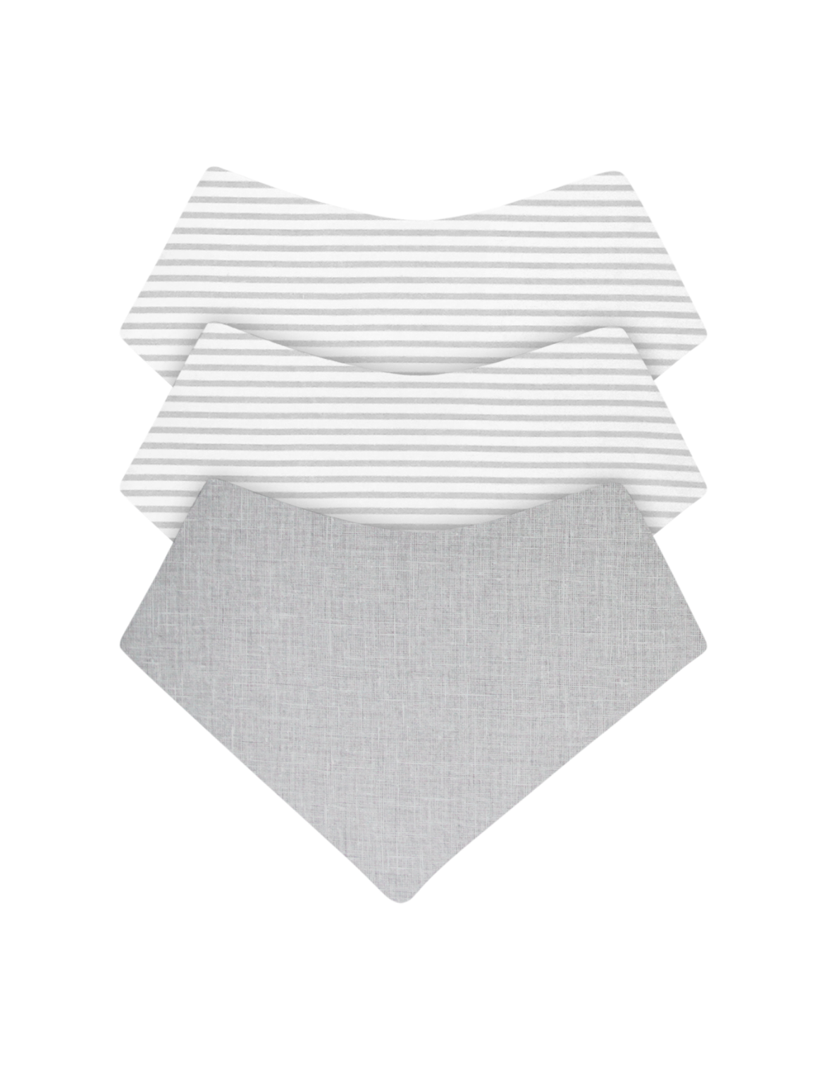 Set de Baberos y Paños para Eructos para Bebé: 9 Piezas Suaves y Absorbentes- Unisex