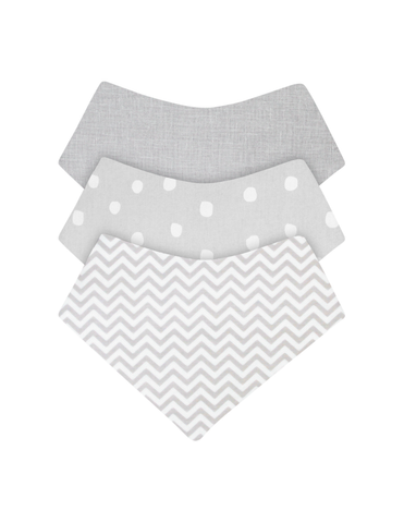 Set de Baberos y Paños para Eructos para Bebé: 9 Piezas Suaves y Absorbentes- Unisex