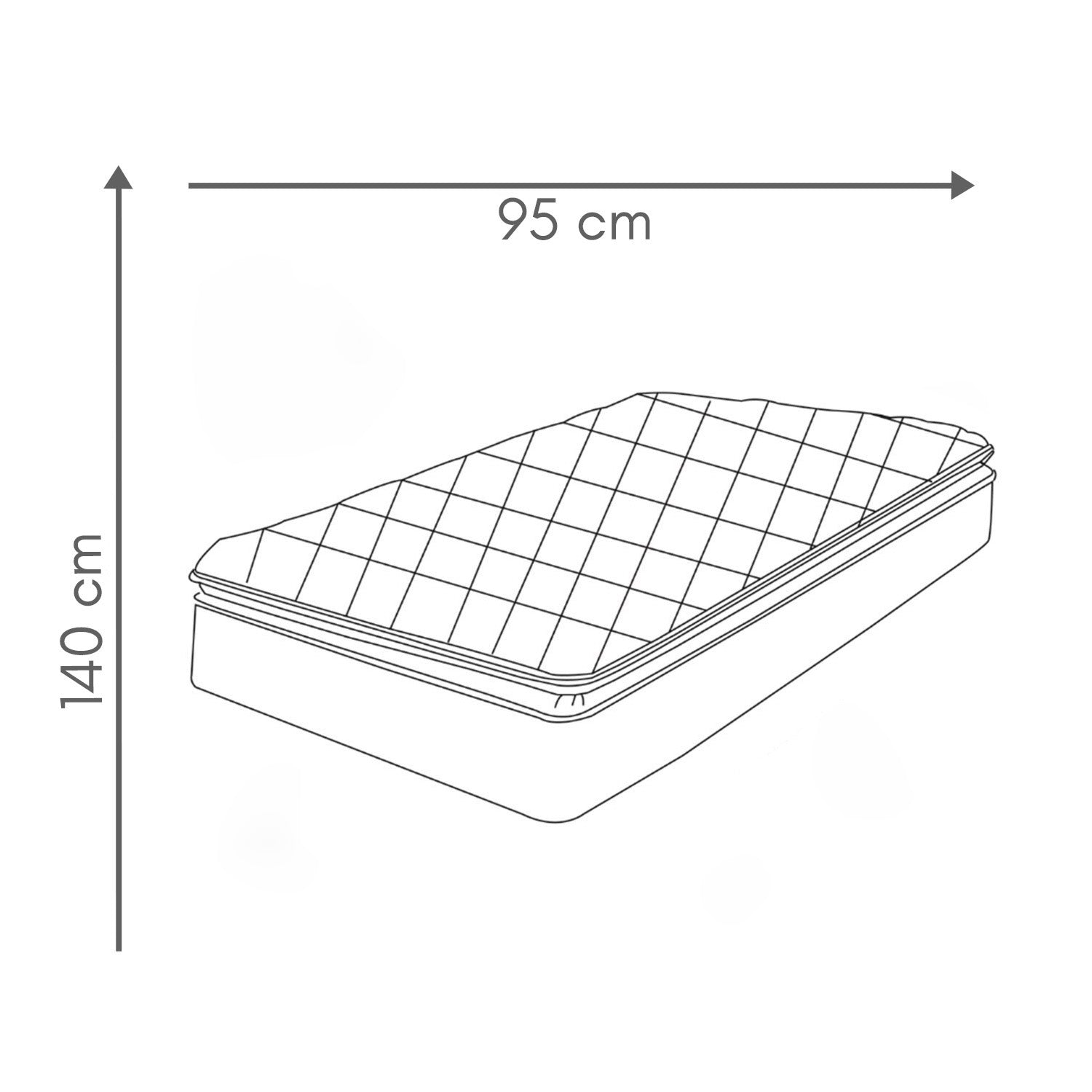 Set de 2 Sábanas de Cajón para Cama Cuna Constelaciones