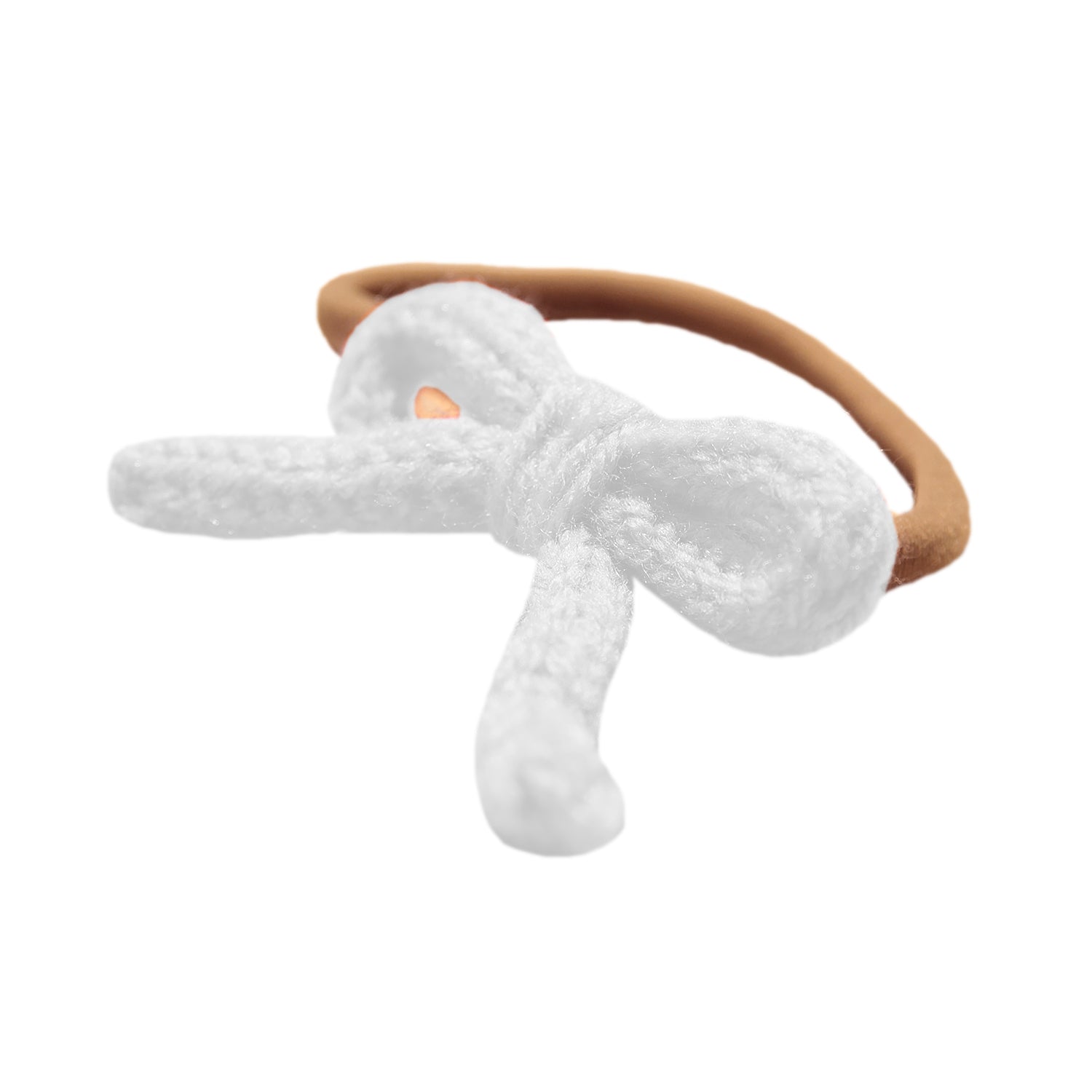 Set de Banditas con Moños Crochet - Blanco y Negro