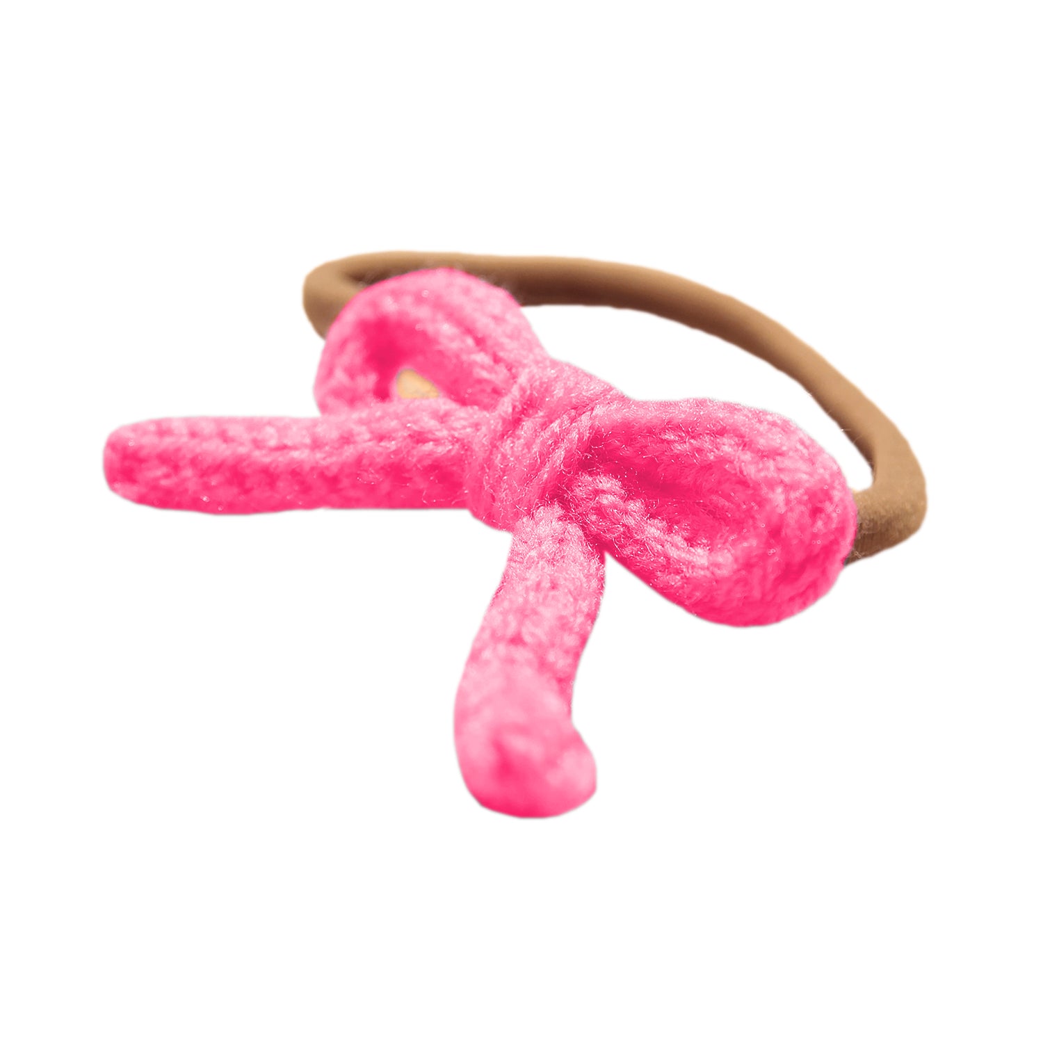 Set de Banditas con Moños Crochet - Rosas