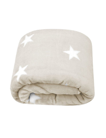 Cobijita para Bebé Súper Suave - Estrellas Beige