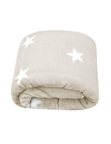 Cobijita para Bebé Súper Suave - Estrellas Beige