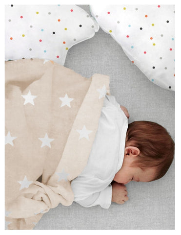 Cobijita para Bebé Súper Suave - Estrellas Beige
